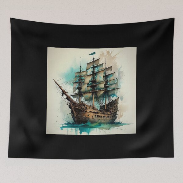 Item preview, Pirate Ship designed and sold by Nomad-Maynard.