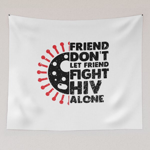 Item preview, Friends Supporting the Fight Against HIV designed and sold by CleanDecor.