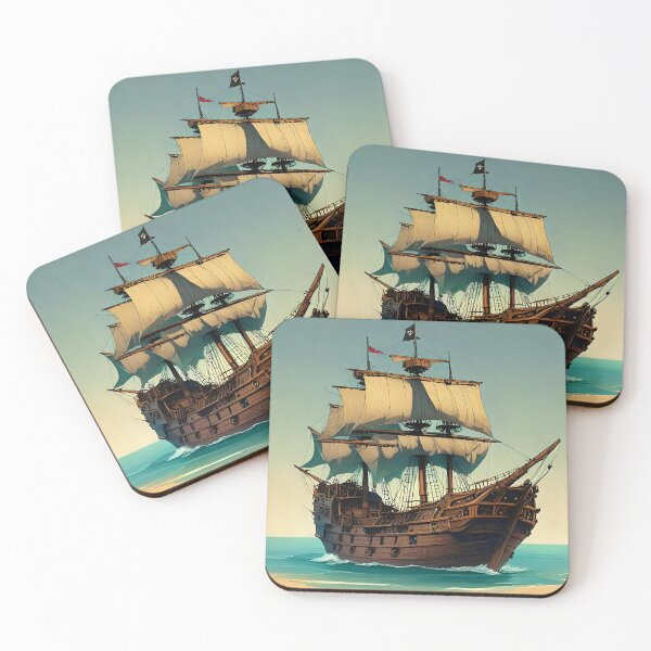 Item preview, Pirate Ship designed and sold by Nomad-Maynard.