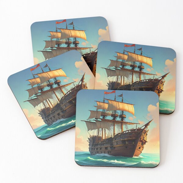 Item preview, Pirate Ship designed and sold by Nomad-Maynard.