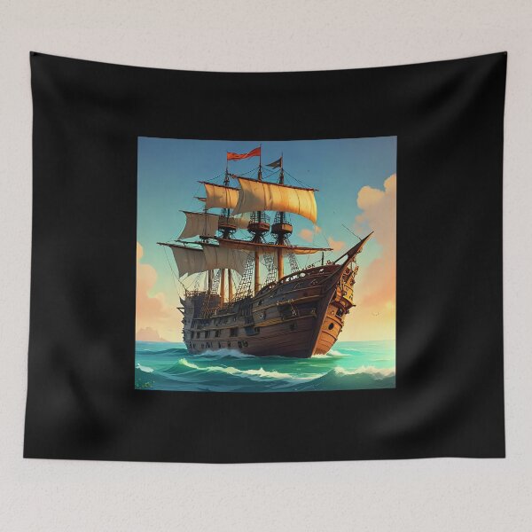 Item preview, Pirate Ship designed and sold by Nomad-Maynard.