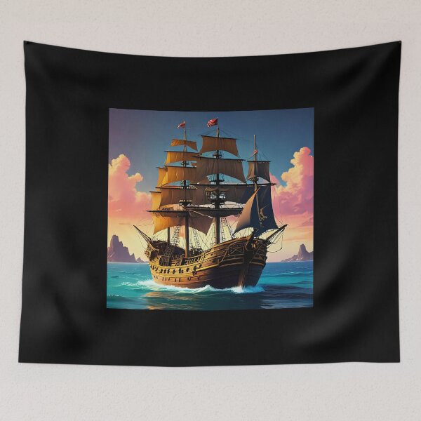 Item preview, Pirate Ship designed and sold by Nomad-Maynard.