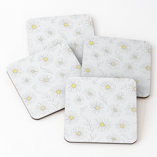 Item preview, Elegant Daisy Line Art Pattern designed and sold by Shopnity.