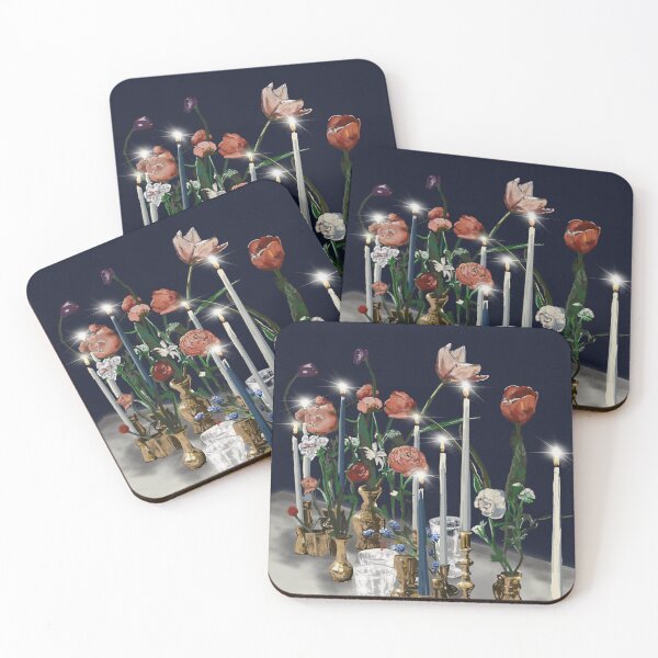 Item preview, Beautiful Christmas Table Setting Illustration – Festive Holiday Decor Design designed and sold by Pandositive.