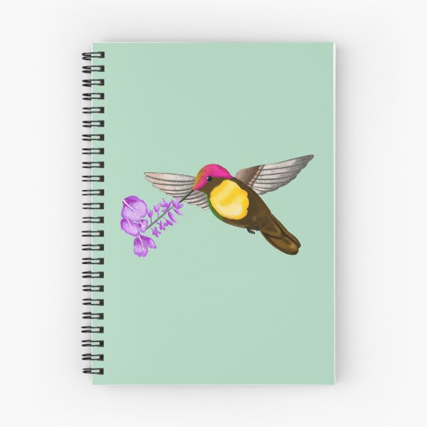 Item preview, Ruby-topaz hummingbird designed and sold by ArndtDesign.