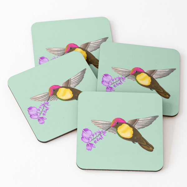 Item preview, Ruby-topaz hummingbird designed and sold by ArndtDesign.