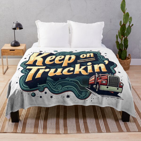 Item preview, Keep On Truckin - Gifts for Truck Lovers designed and sold by kjp-design.