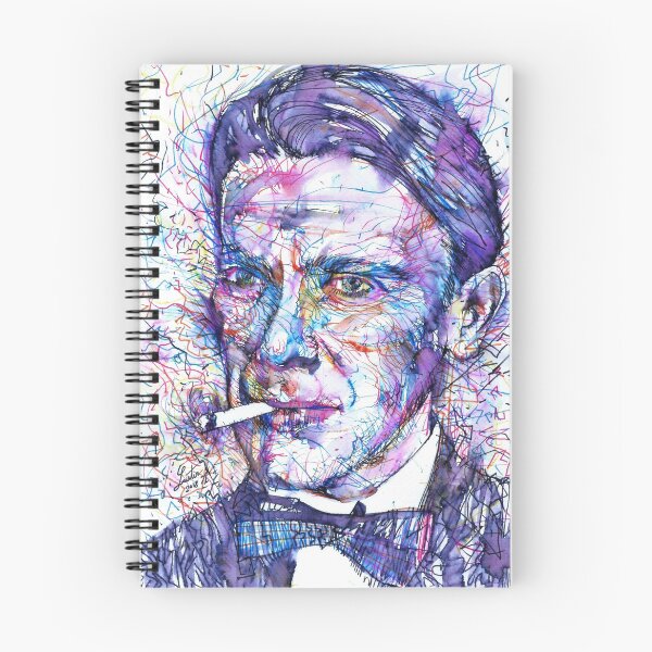 Item preview, MIKHAIL BULGAKOV - watercolor portrait.2 designed and sold by lautir.