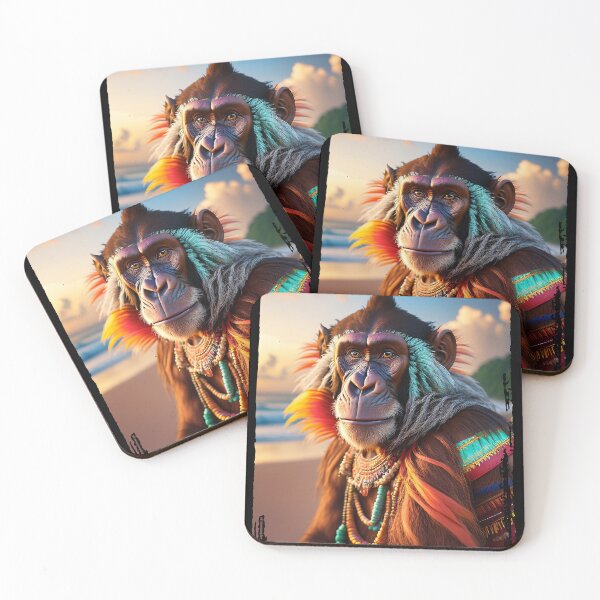 Item preview, Beach | Tropical Ape | Nature Monkey Collection designed and sold by monkeybusiness.pt.