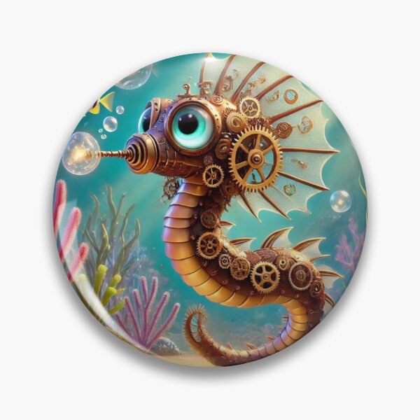 Item preview, Steampunk Hogfish designed and sold by Sillytoe.