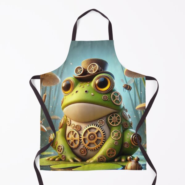 Item preview, Steampunk Holy Cross Frog designed and sold by Sillytoe.