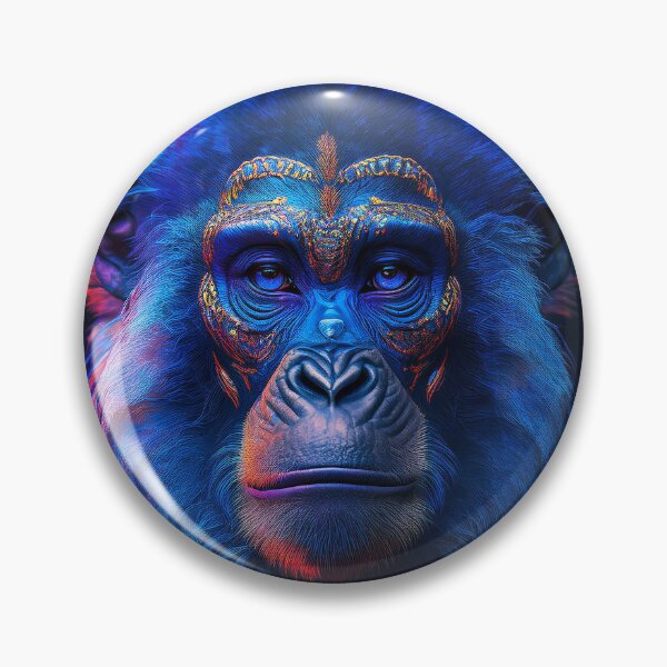 Item preview, Avatar | Blue Tribe Ape | Nature Monkey Collection designed and sold by monkeybusiness.pt.