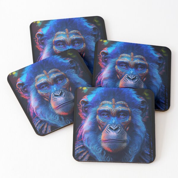 Item preview, Avatar | Blue Tribe Ape | Nature Monkey Collection designed and sold by monkeybusiness.pt.