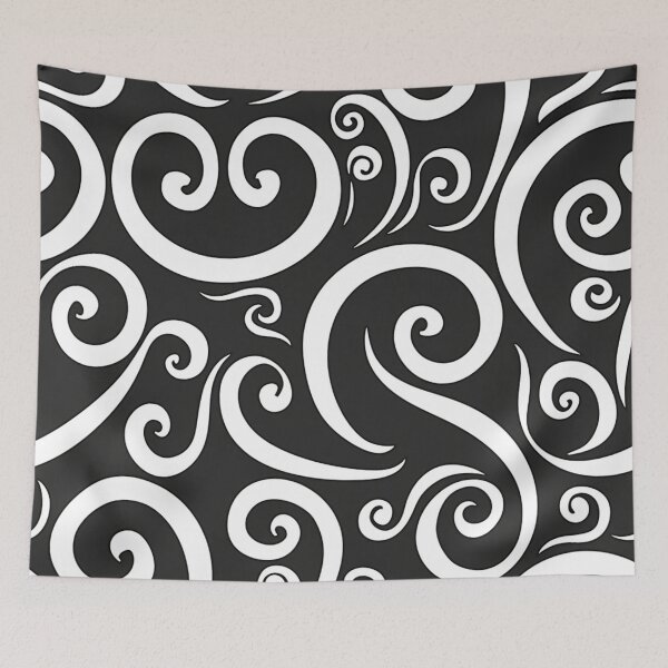 Aperçu de l'œuvre Modèle Paua maori de Nouvelle-Zélande Koru Design 64 créée et vendue par GrinGalore.