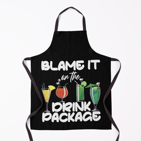 Item preview, Funny Cruise Sarcastic Cruise Blame It On The Drink Package designed and sold by 07Art.