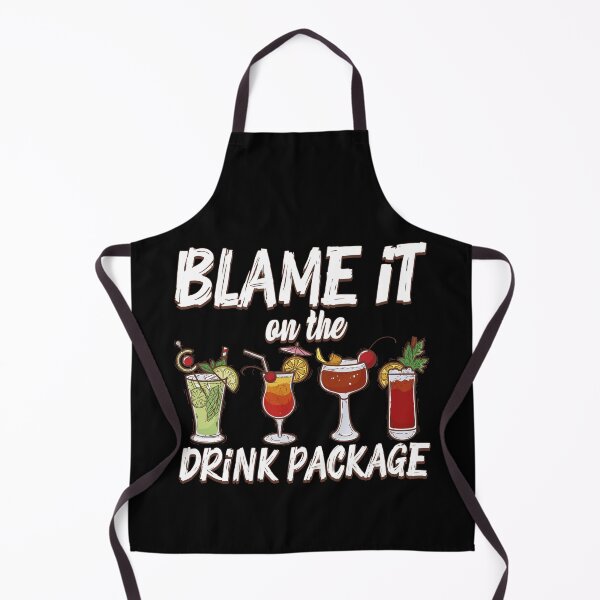 Item preview, Funny Cruise Sarcastic Cruise Blame It On The Drink Package designed and sold by 07Art.