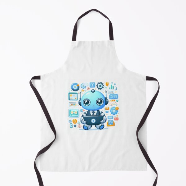 Item preview, Artificial Consciousness cute ai robot designed and sold by nicnacc.