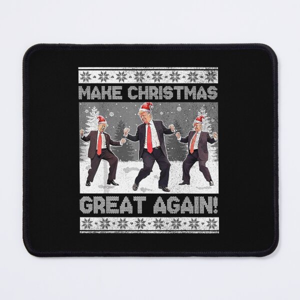 Item preview, Santa Trump Dance Make Christmas Great Again Ugly Sweater designed and sold by Gala-Zae.