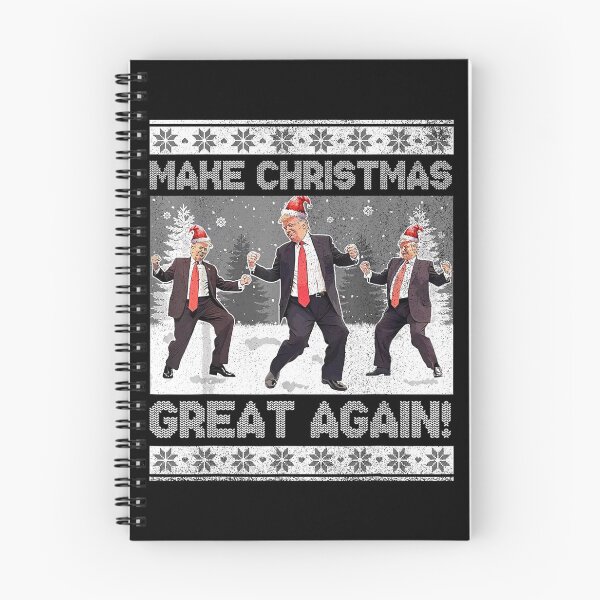 Item preview, Santa Trump Dance Make Christmas Great Again Ugly Sweater designed and sold by Gala-Zae.