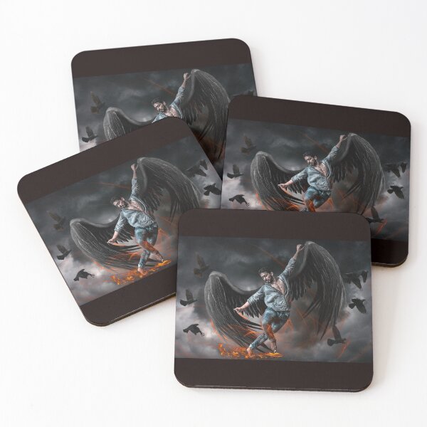 Item preview, DARK ANGEL DANCING LIKE FIRE designed and sold by KarinClaessonArt.