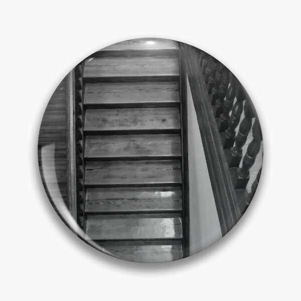 Item preview, Osceola County Courthouse Stairs Black And White designed and sold by MercerImages.