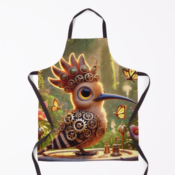 Item preview, Steampunk Hoopoe designed and sold by Sillytoe.