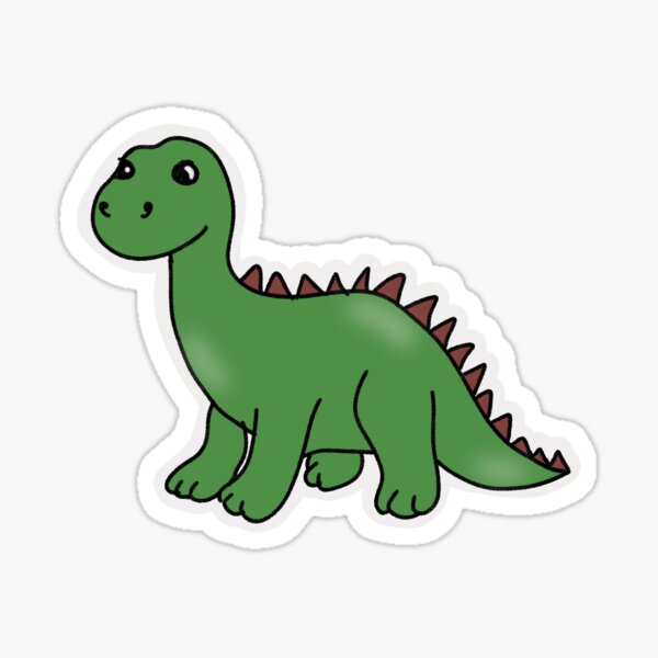 Item preview, Brontosaurus dinosaur designed and sold by nbrisson.