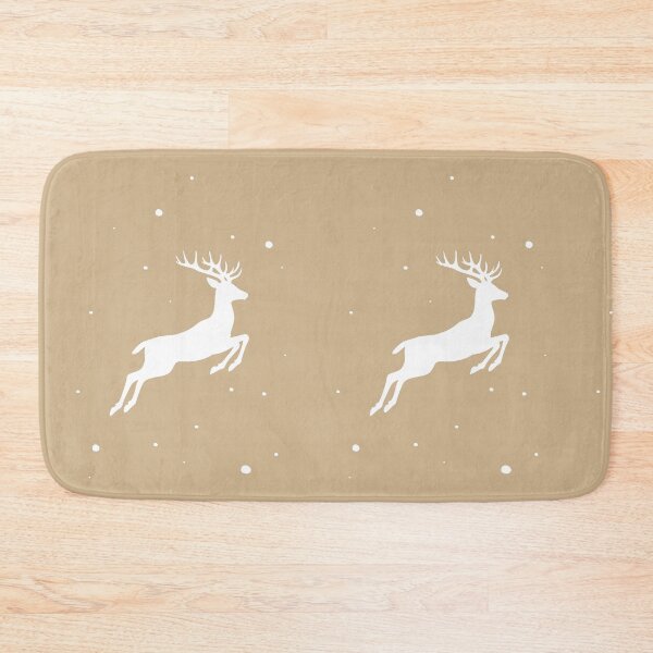 Item preview, Christmas Deer Dashing Through the Snow, Unique designed and sold by villacreativa.