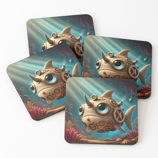 Item preview, Steampunk Horn Shark designed and sold by Sillytoe.