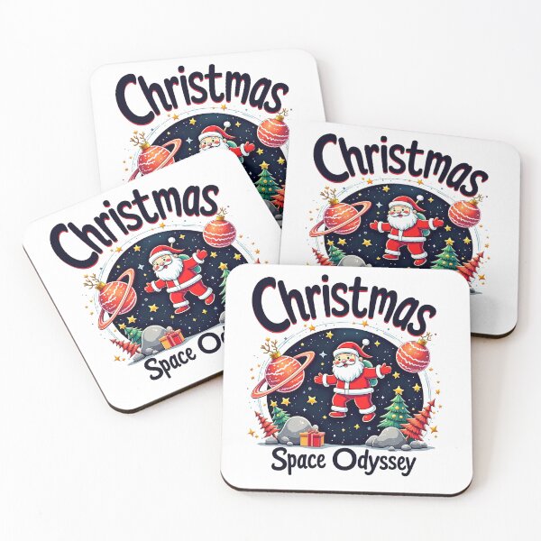 Item preview, Astronaut Santa Christmas,Christmas Space Odyssey, happy christmas designed and sold by venavar.
