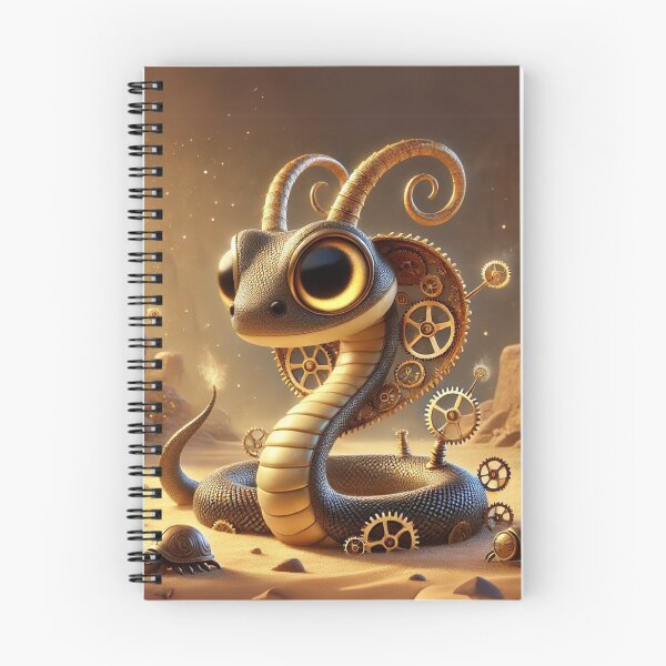 Item preview, Steampunk Horned Adder designed and sold by Sillytoe.