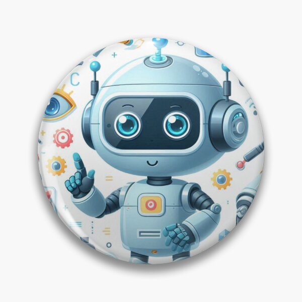 Item preview, The Power of AI, cute ai robot designed and sold by nicnacc.