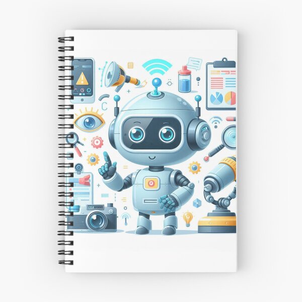Item preview, The Power of AI, cute ai robot designed and sold by nicnacc.