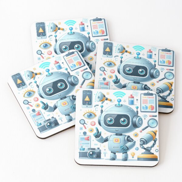 Item preview, The Power of AI, cute ai robot designed and sold by nicnacc.