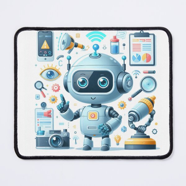 Item preview, The Power of AI, cute ai robot designed and sold by nicnacc.