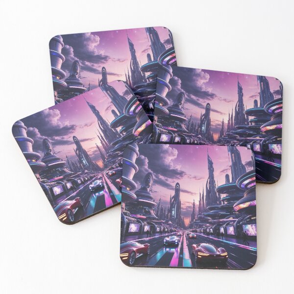 Item preview, Futuristic City designed and sold by Universe-Aliens.
