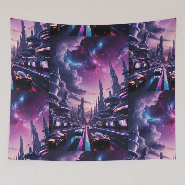 Item preview, Futuristic City designed and sold by Universe-Aliens.