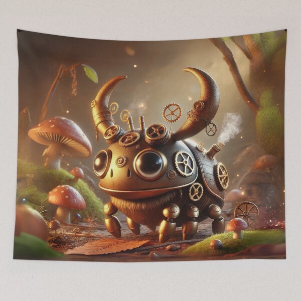 Item preview, Steampunk Horned Beetle designed and sold by Sillytoe.