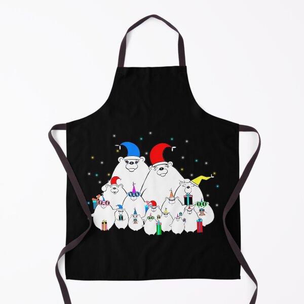 Item preview, Happy Christmas polar bears  designed and sold by Shirley cute art .
