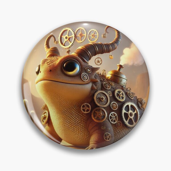 Item preview, Steampunk Horned Lizard designed and sold by Sillytoe.