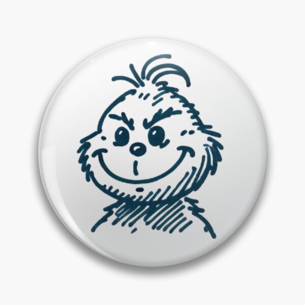 Item preview, Playful Grinch Drawing designed and sold by InkFool.