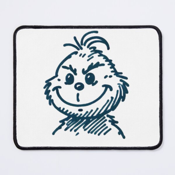 Item preview, Playful Grinch Drawing designed and sold by InkFool.