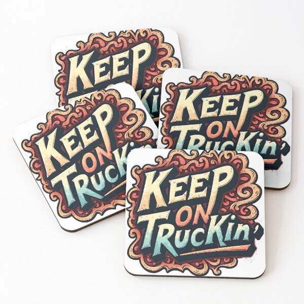 Item preview, Keep On Truckin - Gifts for Truck Lovers designed and sold by kjp-design.