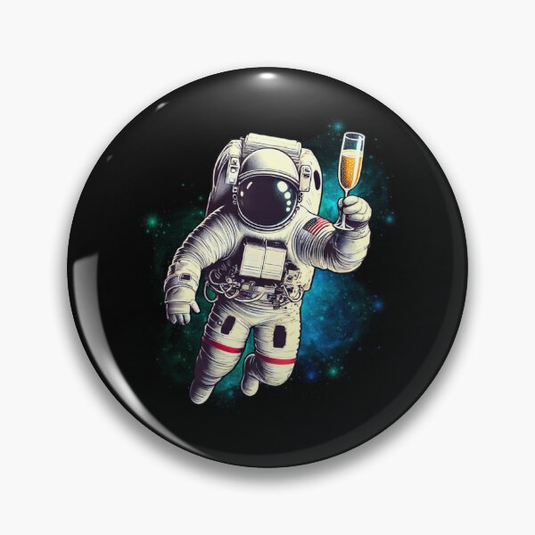 Item preview, Space Celebration Astronaut – Cosmic New Year’s Party Look designed and sold by BunBuntheDog-.