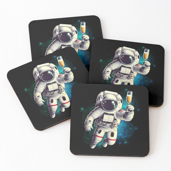 Item preview, Space Celebration Astronaut – Cosmic New Year’s Party Look designed and sold by BunBuntheDog-.