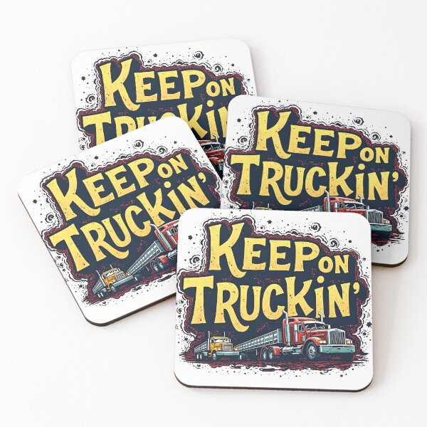 Item preview, Keep On Truckin - Gifts for Truck Lovers designed and sold by kjp-design.