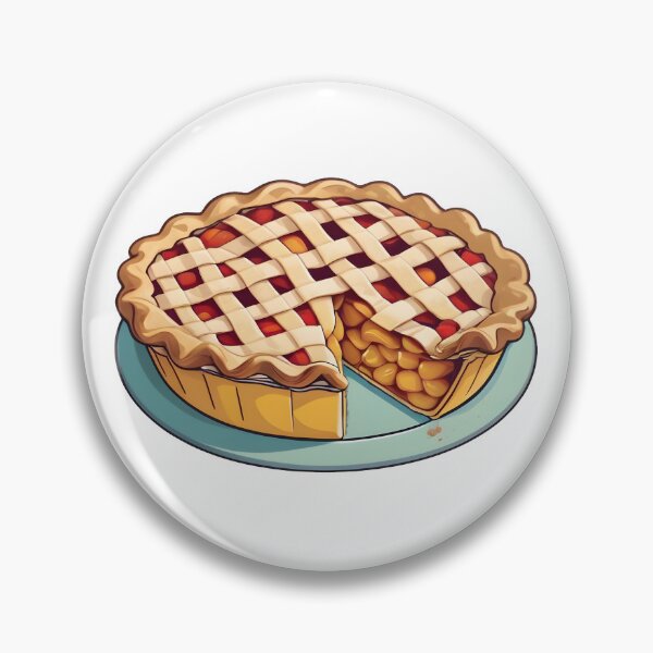 Item preview, apple pie, food, apple pie illustration, apple pie art designed and sold by zeeminimal.