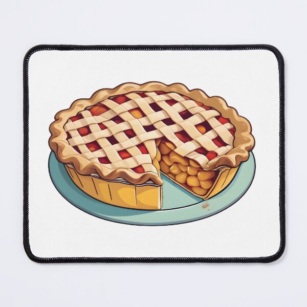 Item preview, apple pie, food, apple pie illustration, apple pie art designed and sold by zeeminimal.