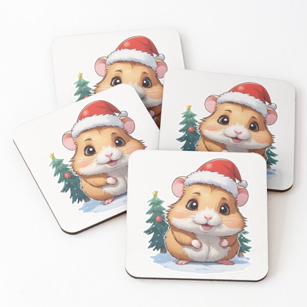 Item preview, Christmas Cartoon Hamster designed and sold by Krieghorn.