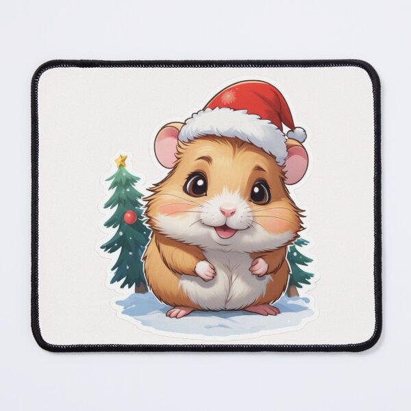 Item preview, Christmas Cartoon Hamster designed and sold by Krieghorn.